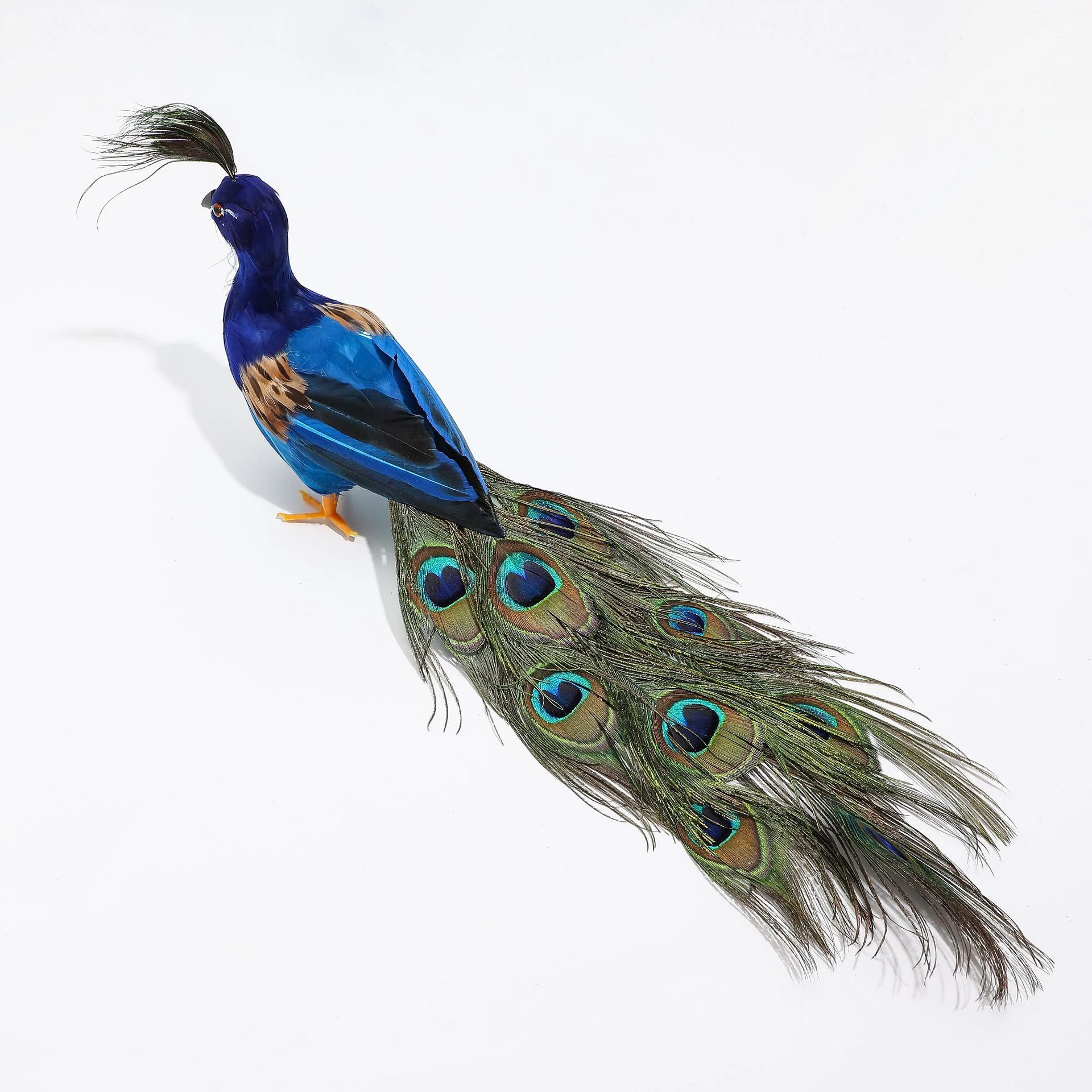 Factory Supply Craft Peacock Wholesale Art Decoration Peacock