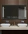 Import Factory supply large LED light backlit bathroom wall mirror with touch sensor switch LED light mirror from China