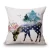 Import Factory wholesale cushion cover thick fabric deer head pattern custom printed pillow cases decorative throw pillow covers from China