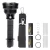 Import Factory Wholesale Super Bright High Power Rechargeable Tactical Flashlight LED Torch aluminum For Camping Hiking from China