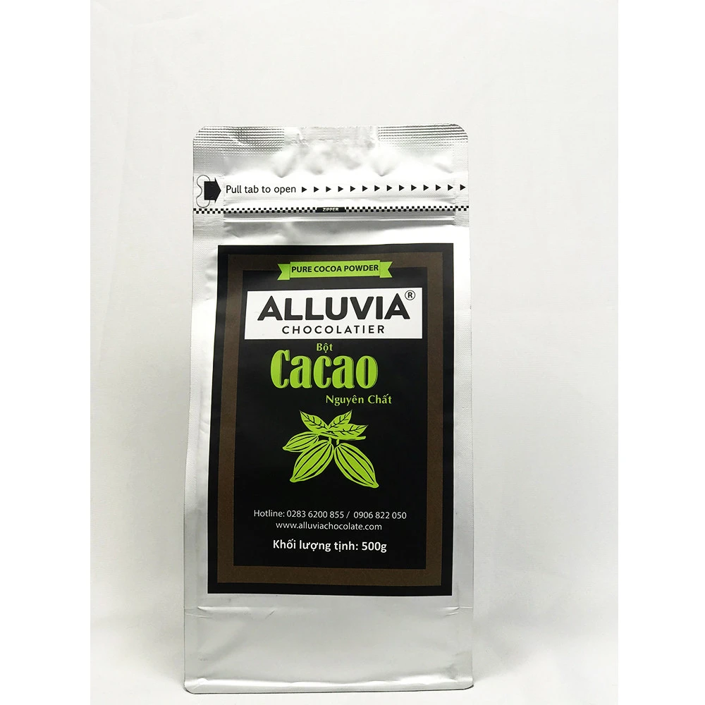 Famous Brand Alluvia Chocolatier Pure Cacao powder Cacao beans with Trinitario Variety from the Mekong Delta Vietnam