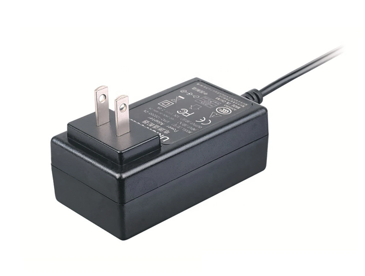 Fashion electronic plug 15v 1.5a ac adapter input 100 240v 50 60hz