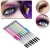Import Fashion Reusable Eyelash Brush Mascara Wand Applicator Spooler Pink Diamond Handle  Eyelashes Cosmetic Makeup Tool from China