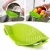 Import FDA Approved Heat Resistant silicone colander collapsible foldable clip strainer from China