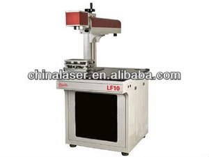 fiber laser machine / portable metal laser engraving machine / small metal engraving machine