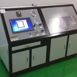 Fire hydrant production compression testing machine
