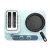 Import FJT Blue 1.2L Breakfast Sandwich Maker Parts With Drip Coffee Maker from China