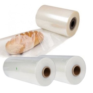 flexible  microperforated  POF Plastic Single wound/center fold Shrink Wrap Film