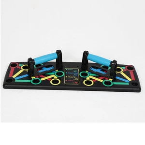 Foldable Push Up Bar Body Building Push Up Rack Fitness Workout Gym Fitness Equipment Push Up Rack Foldable Board Train Gym