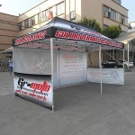 Folding 10X10ft 10X20ft tent event trade show gazebo canopy marquee