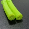 Food grade high temperature resistant green silicone rubber composite hose