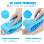 Food grade silicone bath body brush bathroom shower scrub brush