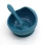 Import Food grade solid silicone baby suction cup bowl with matching spoon set from China