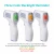 Import Forehead digital thermometer infrared forehead thermometer digital non contact infrared forehead thermometers from China