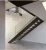 Import Foshan factory tempered glass wood u shape stairs, house staircase design from China