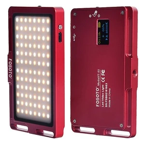FOSOTO FT-03 Mini LED photo studio photography video panel photography working rechargeable camera flashlight flash mini light
