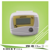 Free Pedometer Wholesale plastic mini digital passometer sports authority pedometer with Belt Clip