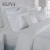 Import Free Sample Luxury Hotel Designs Satin Stripe 100 Cotton Bedding Sheet Set White from China