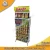 Import free standing battery metal hanging display racks with baskets from China