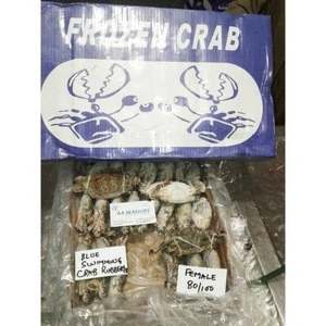 Frozen Blue Swimming Crabs/3 Spot Carbas with Best Quality Available