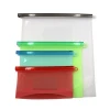 Fruit, Vegetable, Snack, Sandwich - Freezer, Microwave Usable Reusable Bags Silicone Airtight Seal Food Preservation Bag
