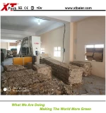 Full auto paper baler press waste paper scrap compressing