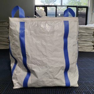 Full Belt Loops Big Bag 1 Ton FIBC Super Sack 1.5 Ton Jumbo Bag Leakproof Sling Tote Bag Virgin PP Bulk Bag