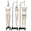 Full Body Female Fabric Dressmaking Tailoring Fiberglass Mannequins Fashionable Window Display Form Figure OEM ODM Factory Price