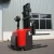 Import Full electric pallet stacker automatic 1.5ton 2tonCapacity Loading Hydraulic Walking Forklift electric stacker forklift from China