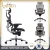 Full Mesh High Back Adjustable Ergonomic Chair Office furniture  Ergonomic Office Chair