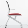 Funny Modern High Density Sponge Quality Study Meeting Room Office Furniture Training Chair with Writing Table for Conference