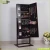 Import Furniture Indonesia large capacity wooden double door jewelry cabinet from China
