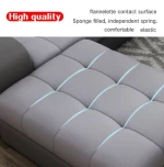 furniture u shaped sectional fabric sofa set furniture Living+Room+Sofas 7 seater