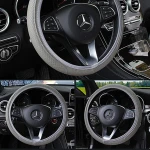 FX-P-93  Leather steering wheel sleeve without inner ring  car steering  wheel  cover