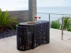 Garden Resort PE Rattan/Wicker Durable Bar Table And Chair /Bar Set Outdoor Furniture