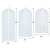 Import Garment Bags Lightweight Translucent Full Zipper Suit Bags Hanging Dress Bag Washable Moth-Proof Dust Cover for Clothes Storage from China