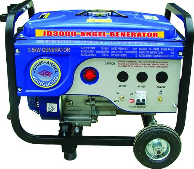 Gasoline engine generator for home use  ANGEL type generator