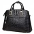 Import Genuine Leather Top-Handle Bags for Women Full Grain Cowhide Embossed Crocodile Purse and Handbags from China