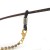 Import GL4004 beautiful gold rhinestone glasses chain for eyewear accessories from China