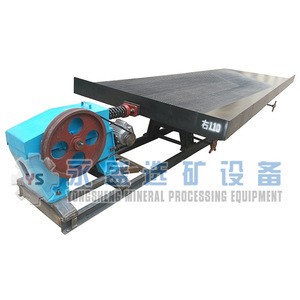 Gold panning kit equipment machine Yunxi shaking table for sand placer alluvial gold tungsten coal manganese hematite iron ore