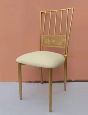 Golden Stainless Steel Chair Event Chairs /Wedding Event Set