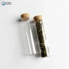 Good quality clear  glass/plastic test tube with cork