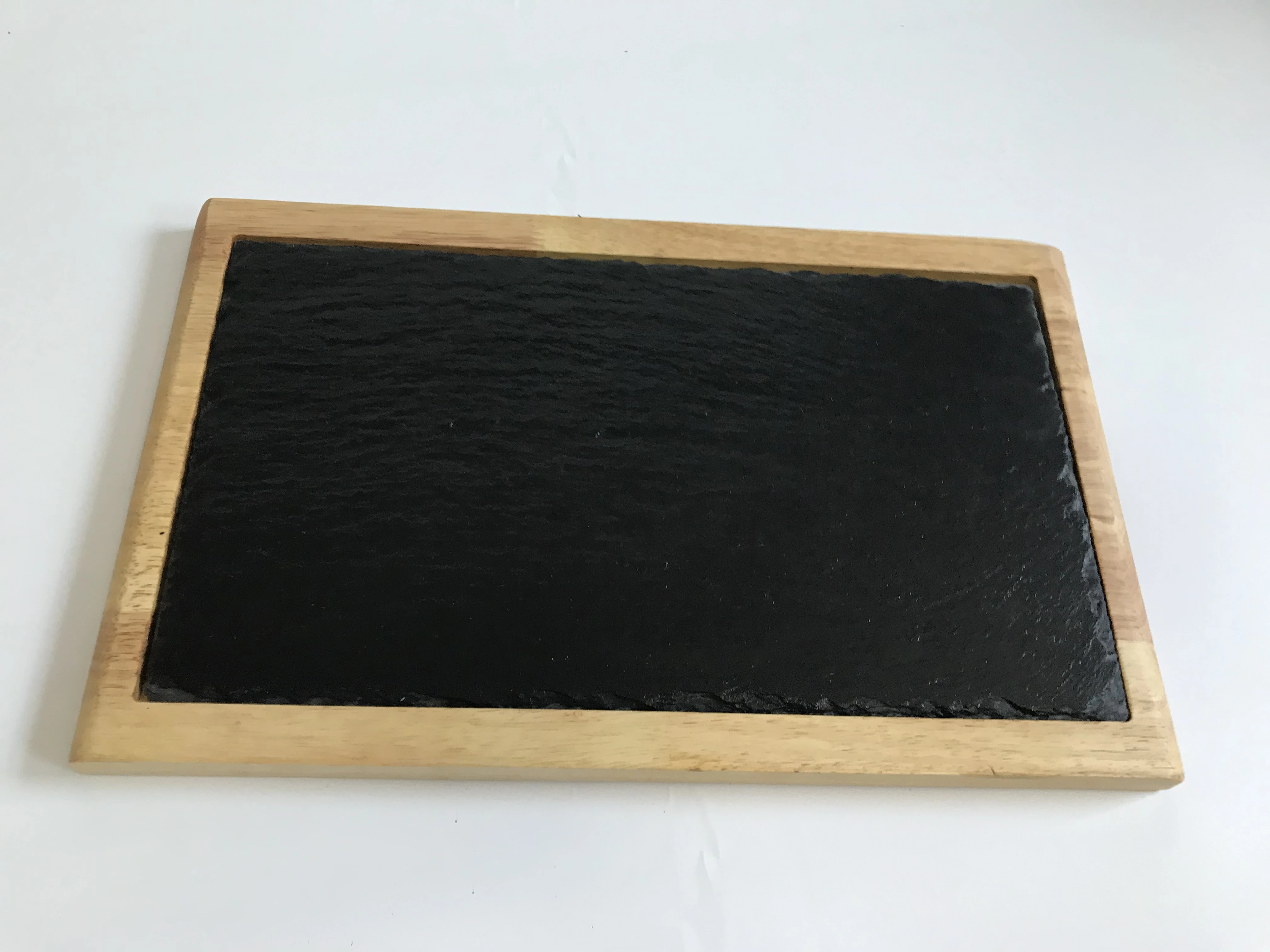 Good quality factory directly rectangular square wood steak plate