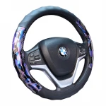 Good quality universal 15 inches carbon steering wheel cover