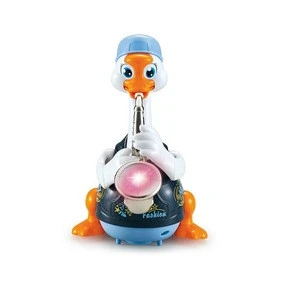 Goose saxophone toy musical instrument set touch electric music toys with light