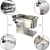 Import GRACE New!!! 450W multifunctional fresh meat Slicing and grinding machine , 3mm automatic goat meat cutting machine from China