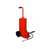 Grease Gun Mini Air Operated Fuel Psiphon Barrel Pump Equipped Withhigh Pres Sure Hose/Valve/Rigid Spout/4 Jaws Coupler