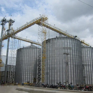 great flat bottom grain silo manufacturer for wheat corn storage