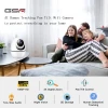 GSA New Smart Home Wireless Security WiFi IP Auto Human Tracking camera with Motion detection Baby Monitoring 128G sd card