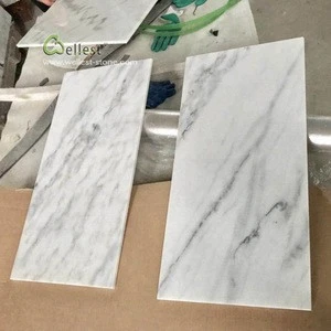 guangxi white vein marble price per square meter floor tiles